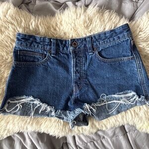 Free People Women’s Cut-Off Denim Shorts